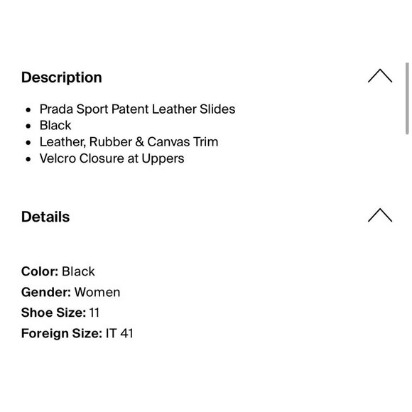 Prada Sport Authentic Solid Black Women’s Thong Flat Sandals Slides 11 41 - Picture 6 of 9